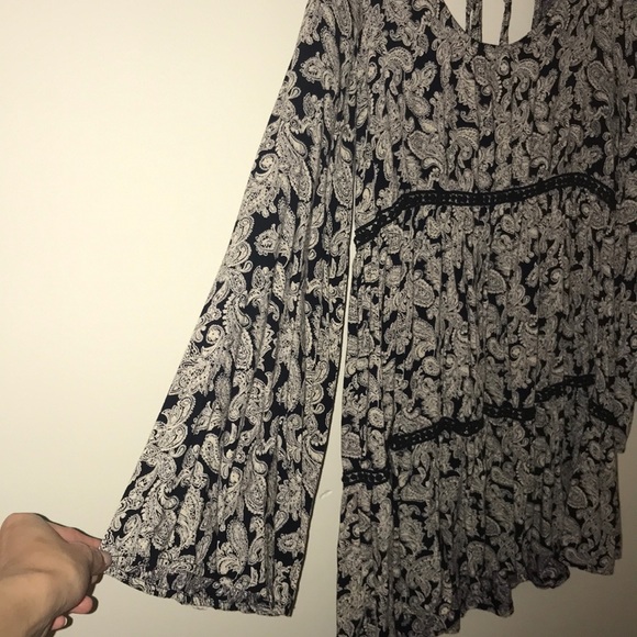 💛SOLD💛Paisley Printed Short Dress/Tunic - Picture 2 of 3